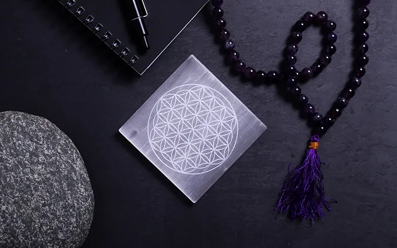 Flower of Life Plate Flower of Life Plate